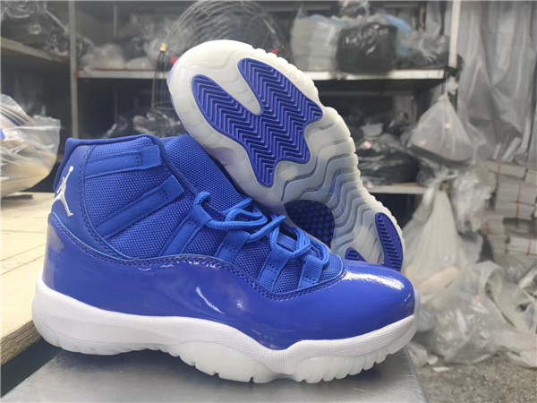 Women's Running Weapon Air Jordan 11 Royal Shoes 007